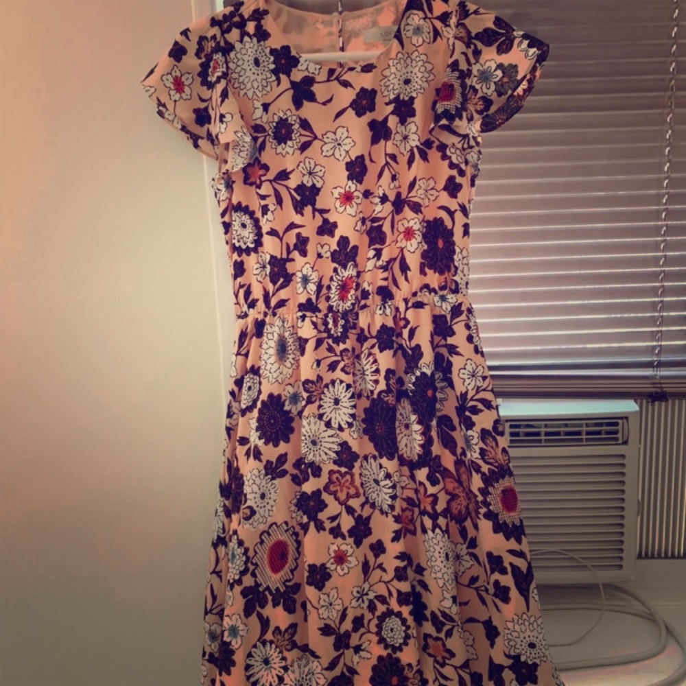 Loft flora dress